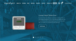 Desktop Screenshot of eurofyre.co.uk